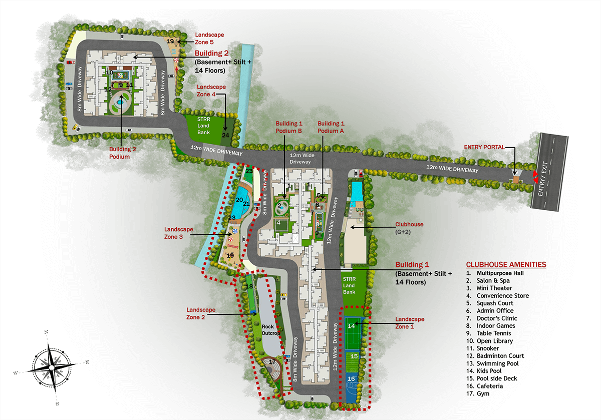 Prestige Pine Forest Master Plan